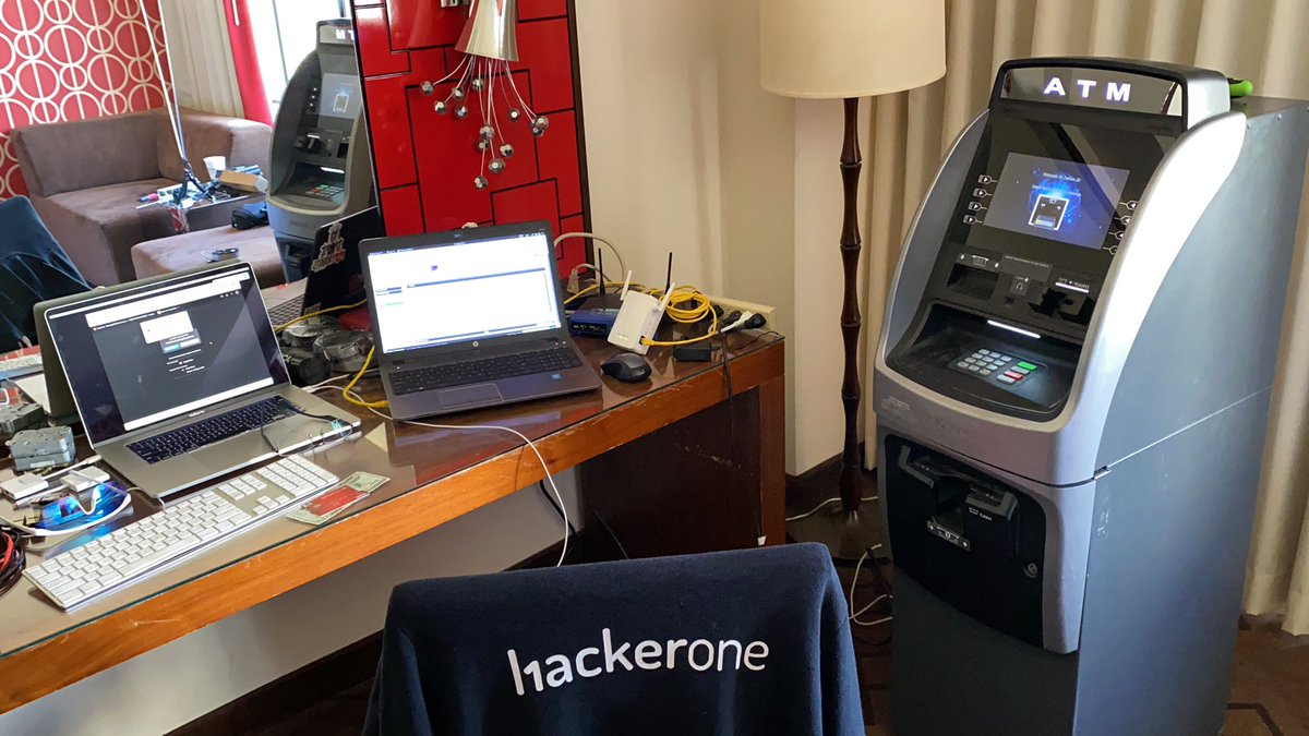 Hack_All_Things's tweet photo. At #defcon? Want to hack this ATM? DM me. It’s in my hotel room! https://t.co/cVYLvZ6bqH
