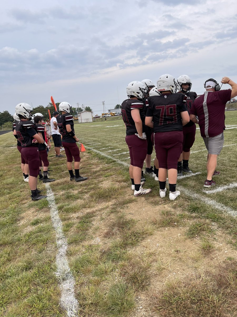 First <a href="/Rebels_OCFB/">Rebels Football</a> scrimmage of the year!