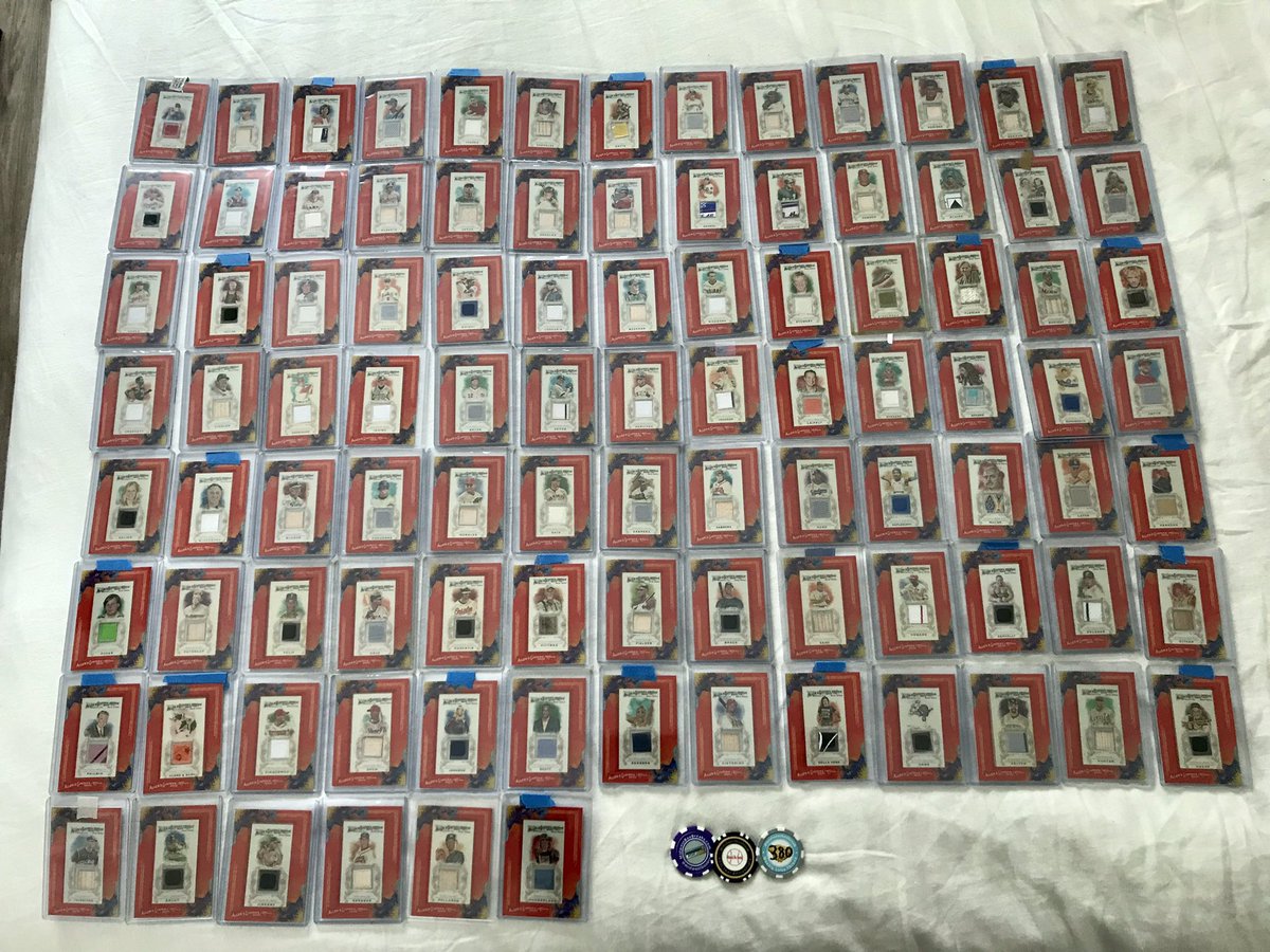theginterguy's tweet photo. Been trying to complete this set for 11+ years. 2010 Allen &amp; Ginter Relics. All that is left is Lance Berkman. I have never seen it for sale. Any help is appreciated. 
@Iminsearchof @CardPurchaser @Hobby_Connect @HobbyConnector @midwestboxbreak @AllenGinterGuy https://t.co/gIkxlrdYuo