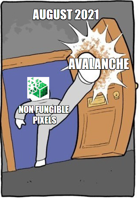 nonfungiblepxls's tweet photo. Non-Fungible Pixels (NFP) live now on @avalancheavax
https://t.co/kHTGyCZ0tS

  #NFT #NFTs https://t.co/QmmffV3cXl