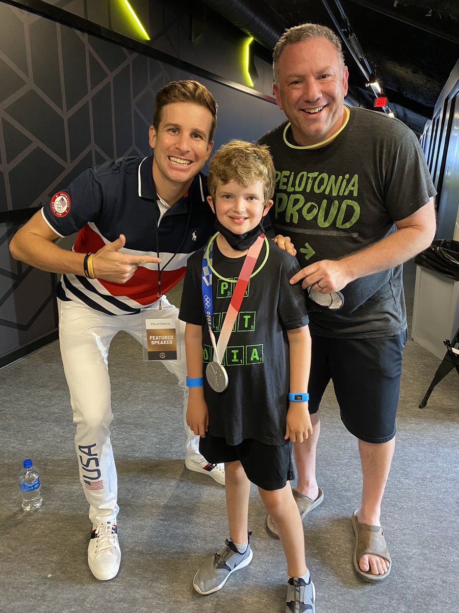 Honored to be with cancer survivor and Olympic silver medalist <a href="/KMcDowell1/">Kevin McDowell</a> at #PELOTONIA2021
Pelotonia.org/kenulman