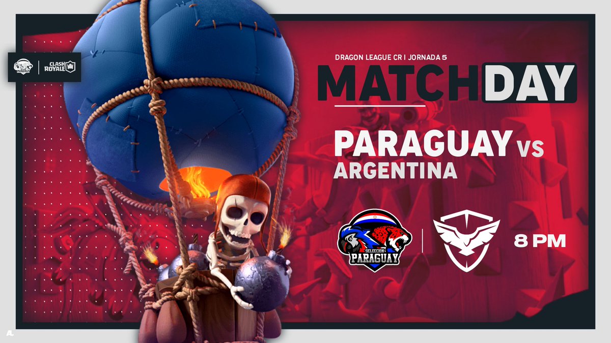 #CR | MATCHDAY

"El día de hoy nos toca enfrentarnos en un duelo con mucha pasión donde dejaremos todo el corazón para conseguir la clasificación a los playoffs de esta competición"

🏆:@DragonLeagueCR
🆚️:<a href="/SeleccionArgCR/">Sel. Argentina CR</a> 🇦🇷
⏰:8:00PM🇵🇾
📺:N/A

#AguanteLaAlbirroja ❤🤍💙