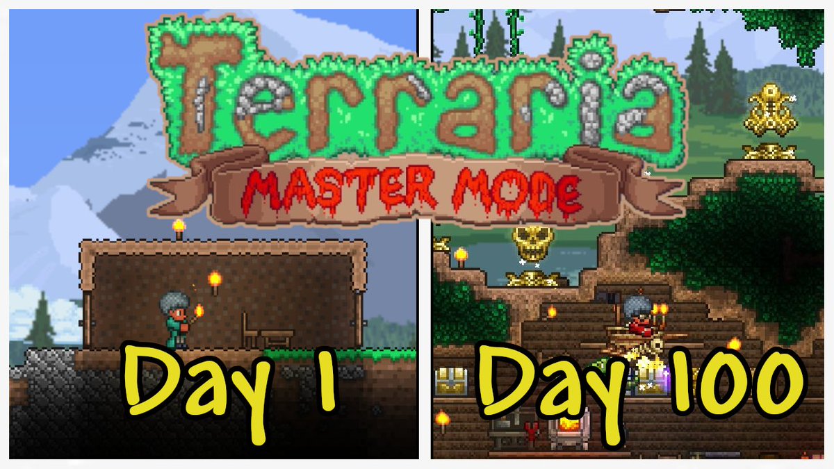 DrSpicyArab's tweet photo. Finally. After 3 months. 100 days in Master Mode Terraria as a New Player releasing in 1 hour on youtube 🥳🥳🥳 https://t.co/5ACnqAHOpr