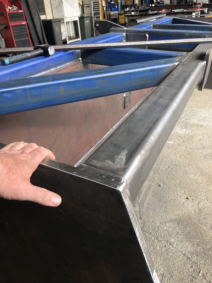 amwfarming's tweet photo. New project coming along 💪 https://t.co/0vvwCWRLW9 12ft feedlot scraper nearly ready for a paint and into work in WA. 
I’m envious, need to build myself one of these! https://t.co/JQ8lHS7ZNq