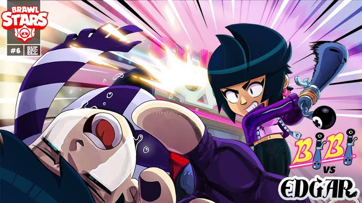 PompadourOTD's tweet photo. Today's Daily Pompadour is Bibi from Brawl Stars!! https://t.co/EfsupVH2eG