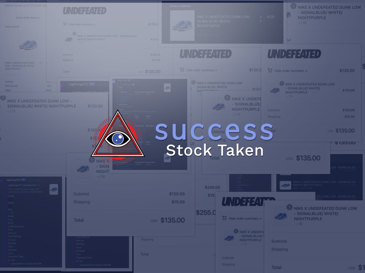 Triangle Society was prepared, so we feasted on undefeated Dunks vs. AF1 stock. Join the culture.