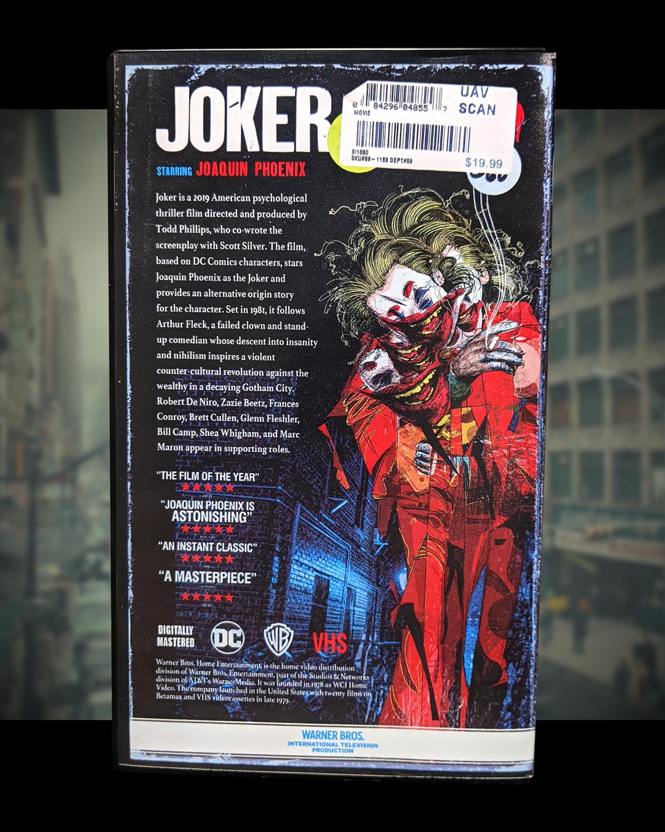 #CRAZY4CULT15 opens tonight! I'm beyond honored to sit in this group show with some of my favorite artists in the world! My 'Lighthouse' and 'Joker' VHS boxes will be available  <a href="/Galleries1988/">Gallery1988</a>  in a few hours and then tomorrow they'll sit in the their shop 👍