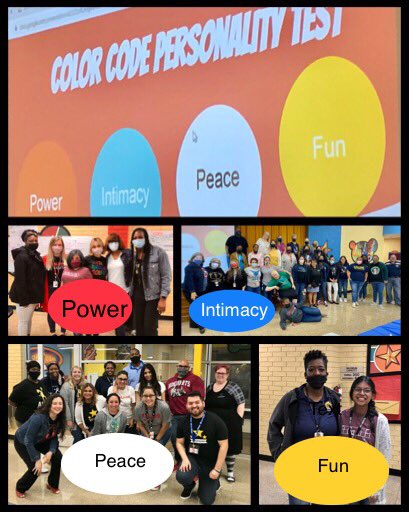 Another SUPER day with a Superhero staff. 🦸 🦸🏻‍♀️ Stephens “A” Team led the meeting. We memorized the vision/mission statement, Instructional specialists discussed CBPL &amp; we learned our color so we are ready to work as a team.<a href="/drgoffney/">Dr. LaTonya M. Goffney</a> <a href="/DrFavy/">DrFavyCantu</a> <a href="/iliana_kd/">Iliana Perez</a> #heroheadquarters