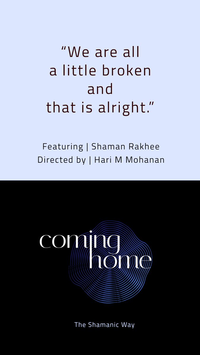 harimmohanan's tweet photo. Coming Home is releasing soon on @YouTube 
#metalhealth #Healing #knowing #ancestral #documentary https://t.co/d32IKkvs6d