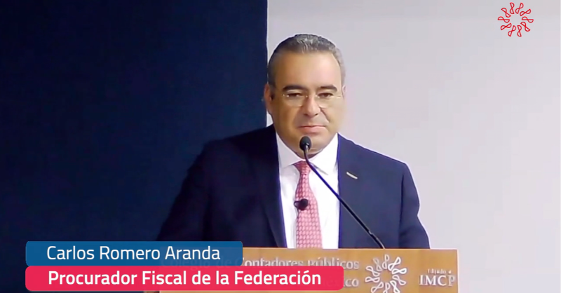 colegiocpmexico's tweet photo. El presidente del Colegio, @jcbojorges cerró la jornada del #FONESS con las participaciones de Alejandro Salafranca Vázquez, representante de la #STPS, @cromero_aranda, procurador Fiscal de la Federación y @NormagabrielaL5, directora de Incorporación y Recaudación del #IMSS.