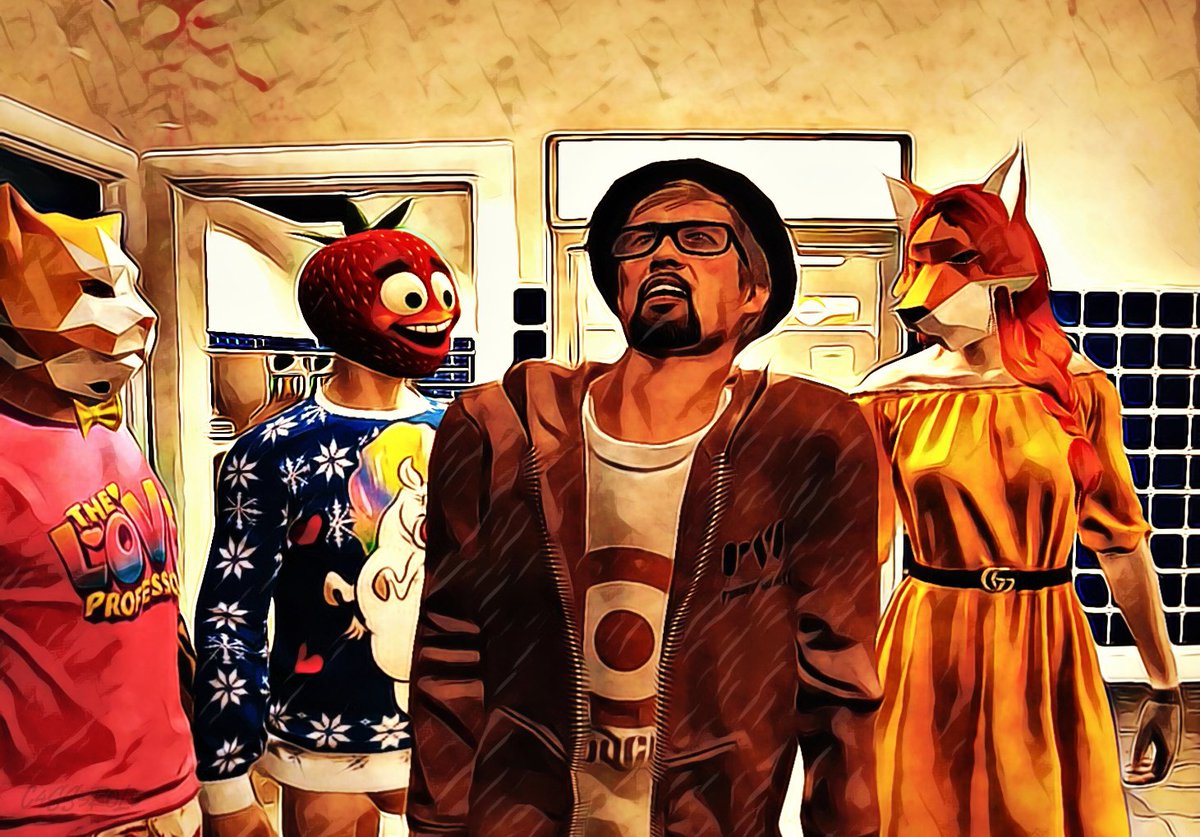 C4SS3R0LE's tweet photo. Just another day for Steven & Kyle 👀 #KyleBrovloski #StevenHayes #NoPixel #PhotoEdit #Art #DigitalArt #NoPixelFanArt https://t.co/D3DdxgkFgx