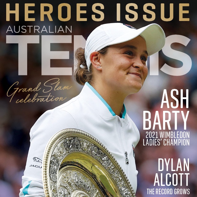 We're busy putting the finishing touches on our #Wimbledon celebration special, starring Aussie champions Ash Barty and Dylan Alcott🇦🇺🏆

Advance copies can be ordered via our website: 
👉 tennismag.com.au/shop