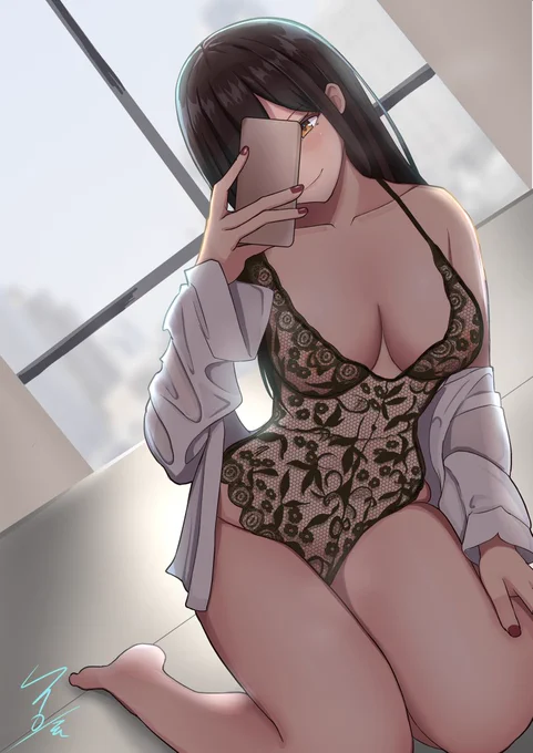 DM自撮。海外のファンから頂きました。下着超えっちい

Selfie via DM by a fan from oversea. 