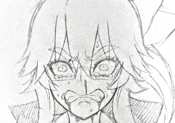 コヤンスカヤのリョナ思い出して
衝動的に描いてしまった 