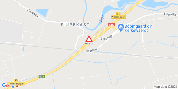 Melding ongeval Wadenoijen