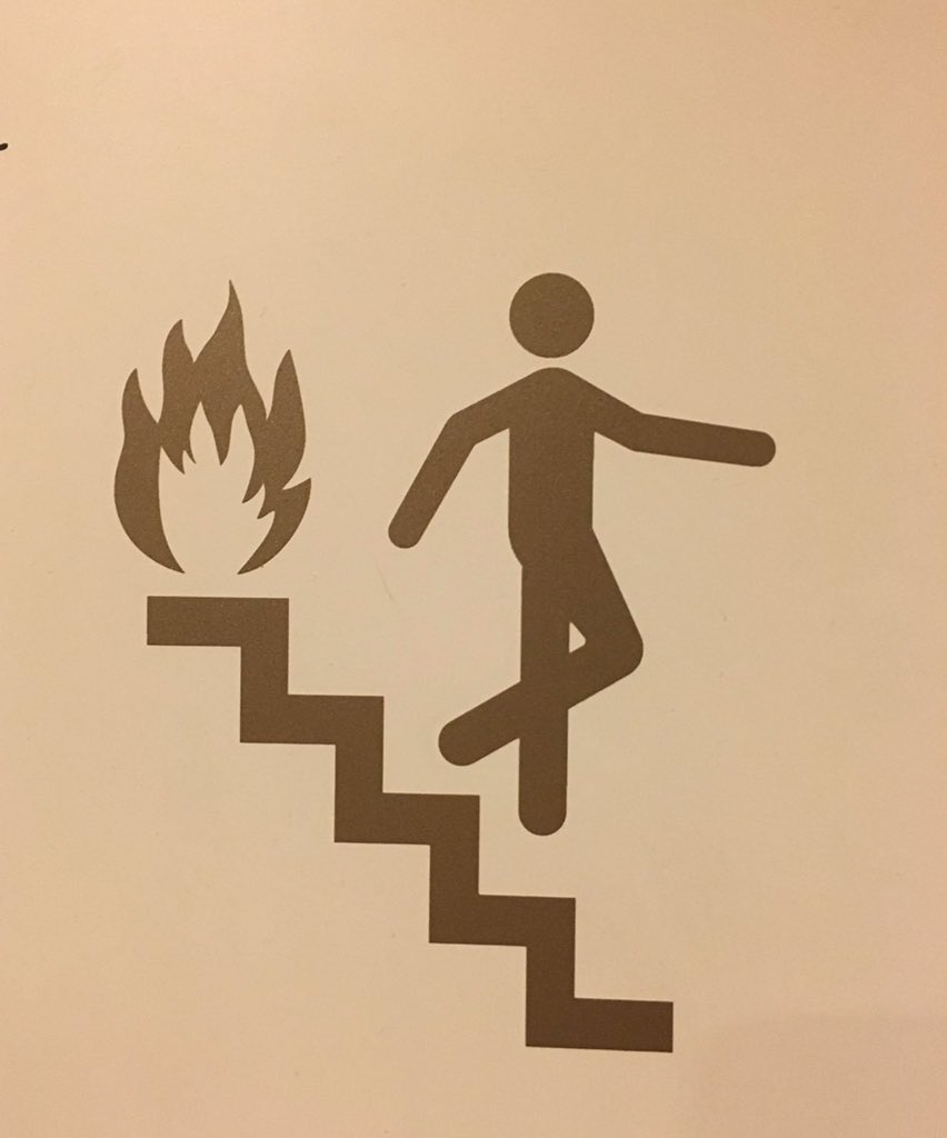 nathanwpyle's tweet photo. fav to calmly walk away from fire 

RT to befriend it and give it a tour https://t.co/3OjwSVUllr