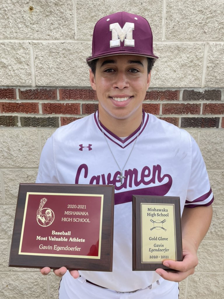 Mishawaka Cavemen Baseball (@cavemen_base) on Twitter photo Congrats to our 2021 Gold Glove award winner and MVP <a href="/GEgendoerfer/">Gavin Egendoerfer</a> ! <a href="/PatsBaseballUC/">UC Baseball</a> <a href="/MHS_BSBL_ALUMNI/">Mishawaka Baseball Alumni</a> @MishawakaAD @SCM_Supt <a href="/Jason_Sapp/">Jason Sapp</a> Congrats to our 2021 Gold Glove award winner and MVP <a href="/GEgendoerfer/">Gavin Egendoerfer</a> ! <a href="/PatsBaseballUC/">UC Baseball</a> <a href="/MHS_BSBL_ALUMNI/">Mishawaka Baseball Alumni</a> @MishawakaAD @SCM_Supt <a href="/Jason_Sapp/">Jason Sapp</a>
