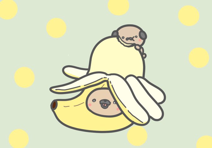 「バナナの日」のTwitter画像/イラスト(新着))