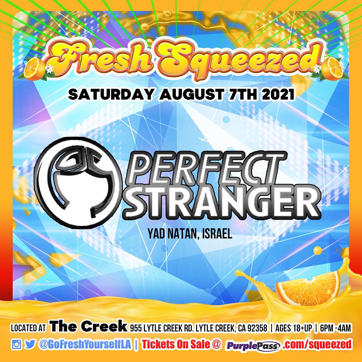 This Saturday midnight in SoCal 🔥🔥
#fresh #freshsqueezed #partytime