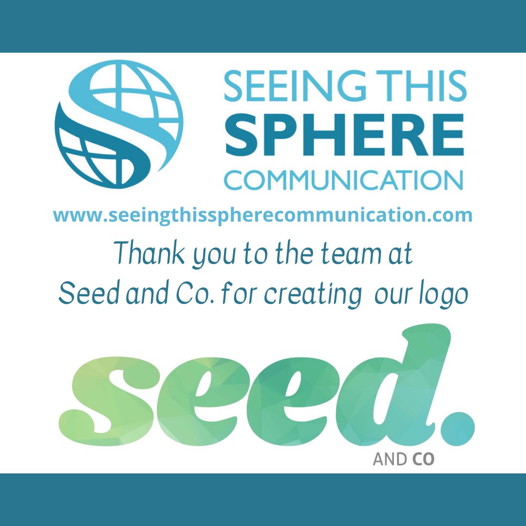 seeingthisphere's tweet photo. #Thankyou to Seed and co. for their help in #designing our #logo We recently collaborated with them providing #website #marketingcontent and we’ll share these finished projects soon. They will be assisting us with #graphicdesign #collaboration #teamwork #teamworkmakesthedreamwork https://t.co/OPz9ayCrNl
