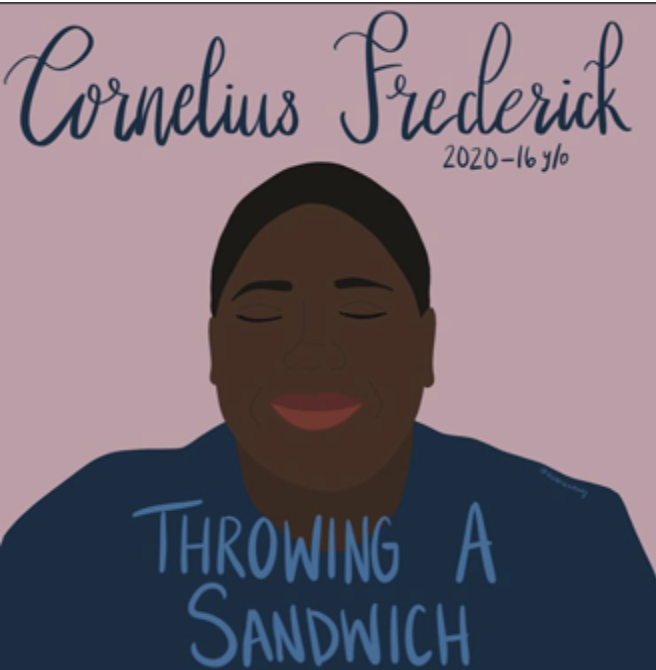 SenSaraGelser's tweet photo. #CorneliusFrederick would have turned 18 today. He was killed in a supine restraint in 2020 after throwing piece of bread. Today @OregonGovBrown signed SB 710 into law which prohibits deadly prone & supine restraints in OR res programs. #orpol #breakingcodesilence #endrestraints https://t.co/4FP7yaUkKB