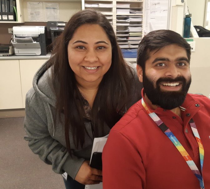 Thank you for our amazing ward clerk team. Here are a couple of them, great #weekendwarriors