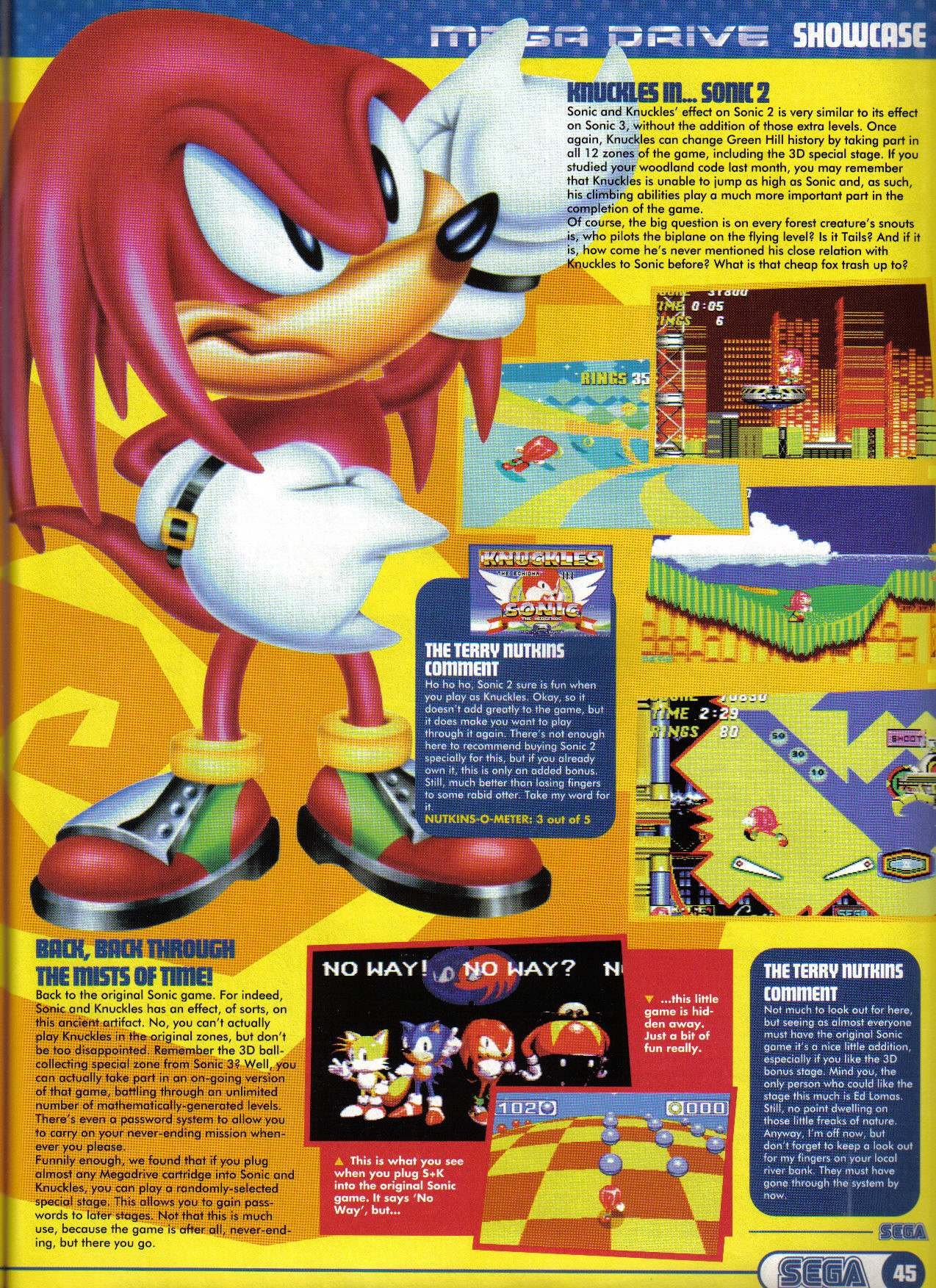 Captain Williams =/\=  Sonic & Knuckles Feature (Mega Drive