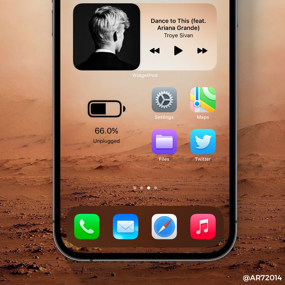 #wallpapers #homescreen #lockscreen #iOS #iOS15 

Mars Scenery v8 (2021) NASA Perseverance <a href="/AR72014/">AR7</a> version #wallpaper for

- #iPhone12ProMax
- #iPhone12Pro
- #iPhone12 
- #iPhone12Mini
- other #iPhone

👇🏻

drive.google.com/drive/folders/… 

t.me/AR72014
instagram.com/ar72014/