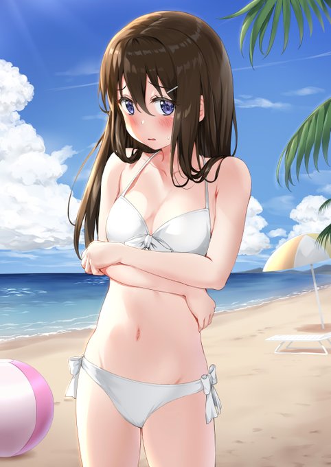 そんなにじろじろ見ないで.. 