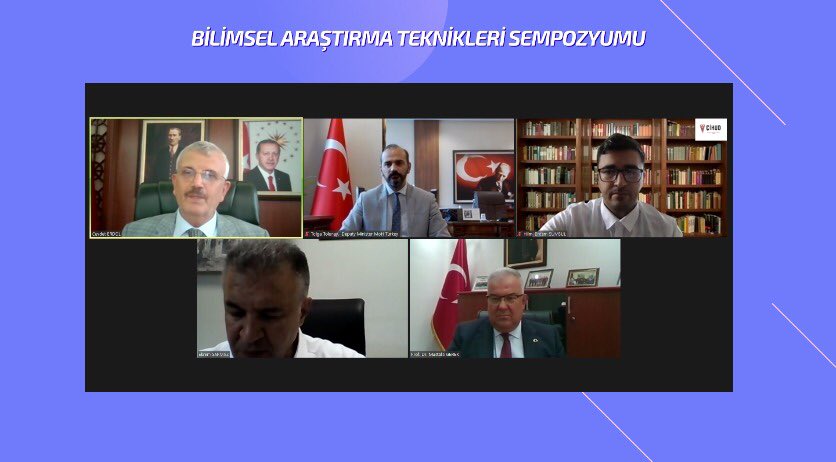 cihud_01's tweet photo. Bilimsel Araştırma Teknikleri Sempozyumumuz Prof. Dr. Ekrem SAPMAZ, Prof. Dr. Cevdet ERDÖL ve Doç. Dr. Tolga TOLUNAY hocalarımızın açılış konuşması ile başlamıştır.

https://t.co/fQ6uoEGIfX adresinde canlı olarak sempozyumumuzu takip edebilirsiniz. https://t.co/nfo5k2B8gl