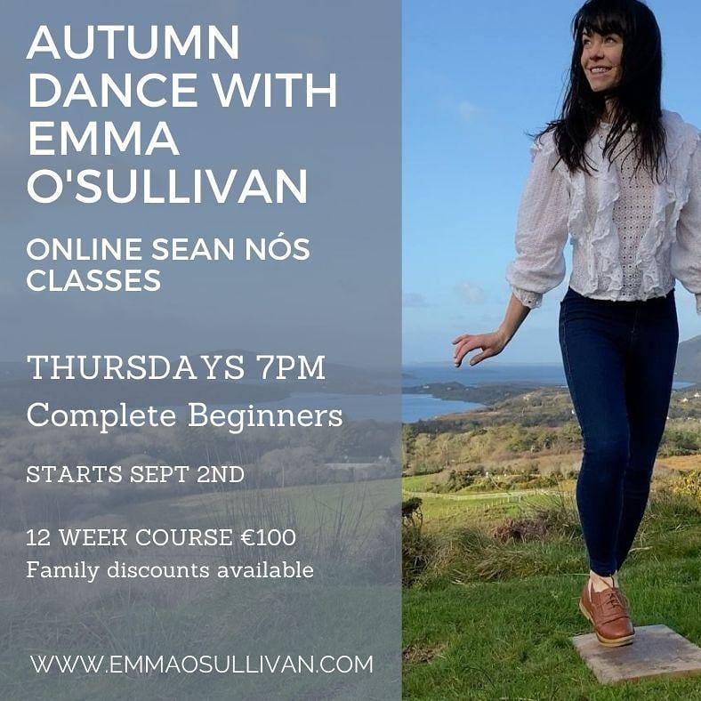 yourconnemara's tweet image. My Autumn #onlinedanceclass is now enrolling.
Register here:
emmaosullivan.com/product-catego…
@DanceIreland @culture_ireland @theirishpost @DiscoverIreland 

#connemara #galway #irishdance
