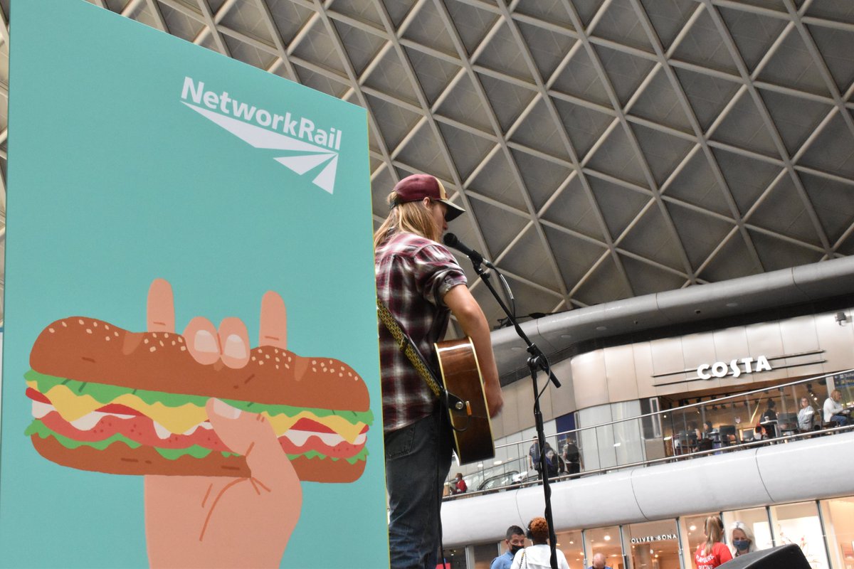 BuskInLondon's tweet photo. More outstanding performances will be gracing Kings Cross station today for #LiveAtKingsCross !
Catch @shammonddallas & @JoulieFox from 12 noon!
Plus instant giveaways & free goodies on offer!
#ItsGoodToBeBack #letsdolondon #kingscross #kingscrosslondon
@NetworkRailKGX https://t.co/z8hQYQXRxR