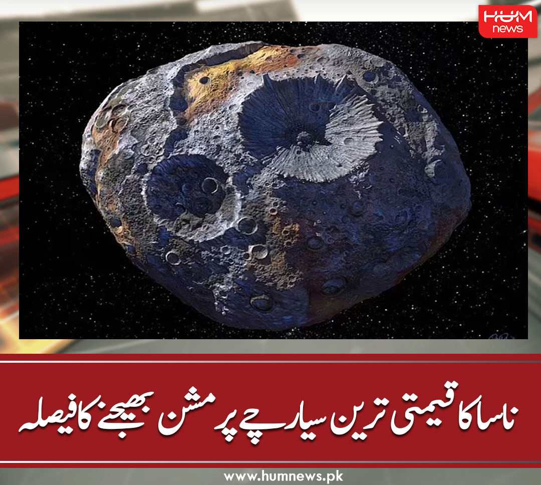 humnewspakistan's tweet image. ناسا کا قیمتی ترین سیارچے پرمشن بھیجنےکافیصلہ
تفصیل پڑھیں: humnews.pk/latest/338487/
۔۔۔۔۔۔۔۔۔۔۔۔۔۔۔۔۔۔۔۔۔۔۔۔۔۔۔۔۔۔۔۔۔۔
#HumNews #NASA #NASAmission #PsycheAsteroid