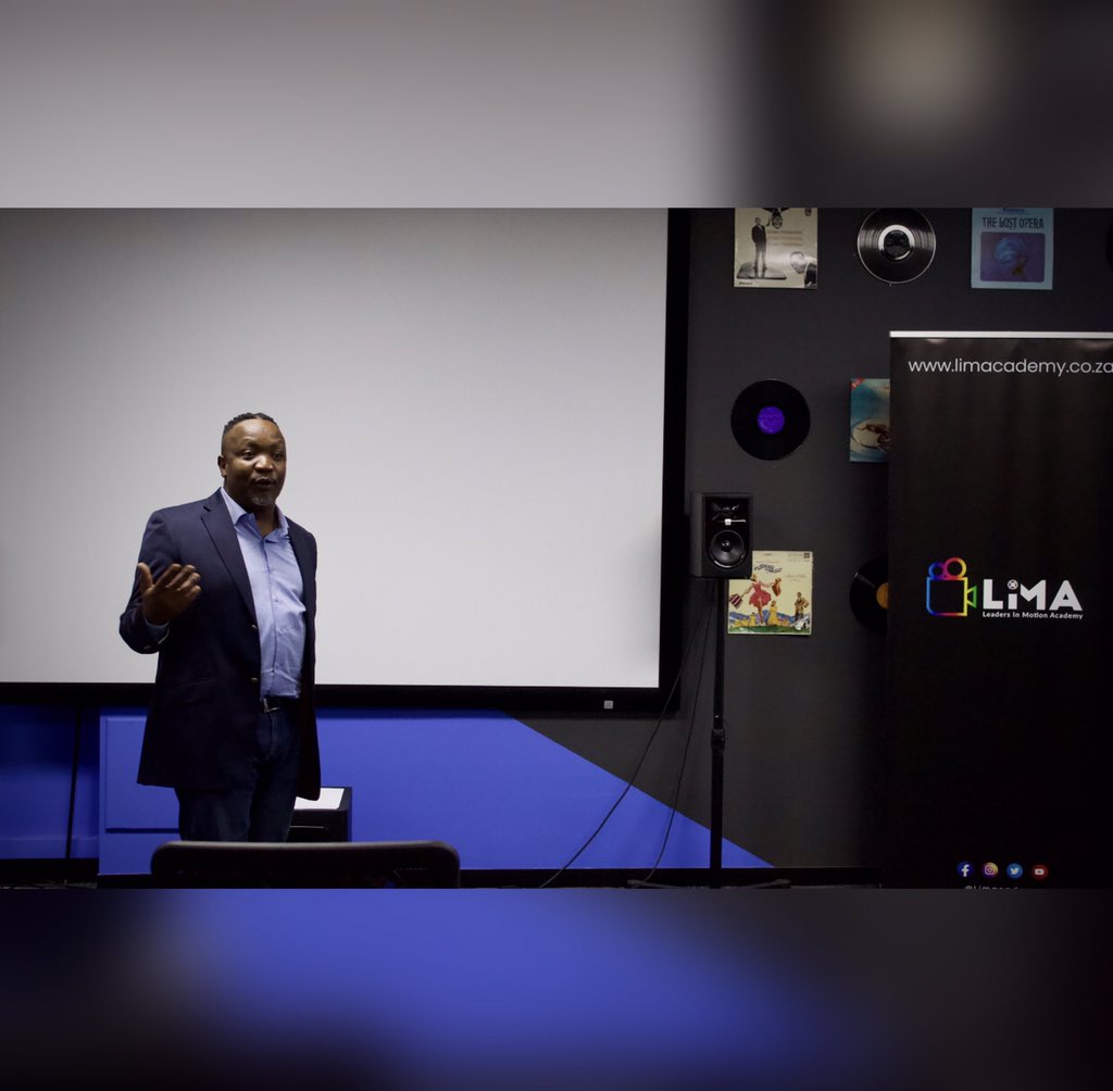 Lim_Academy's tweet photo. Great Orientation Day for the selected 31 students. 

LIMA’s COO @Angeliquematsim &amp; @sae_institute Managing Executive Darryn Van Zyl welcomed the students to the programme. The Director of Creative Arts &amp; Cultural Afdairs Mr Shane Maja was also present to address the day. https://t.co/Ufq9uCeCp3