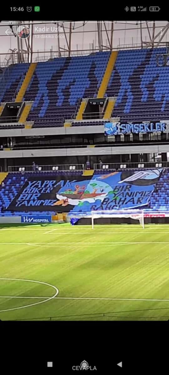 Bir yanımız bahar bahçe..