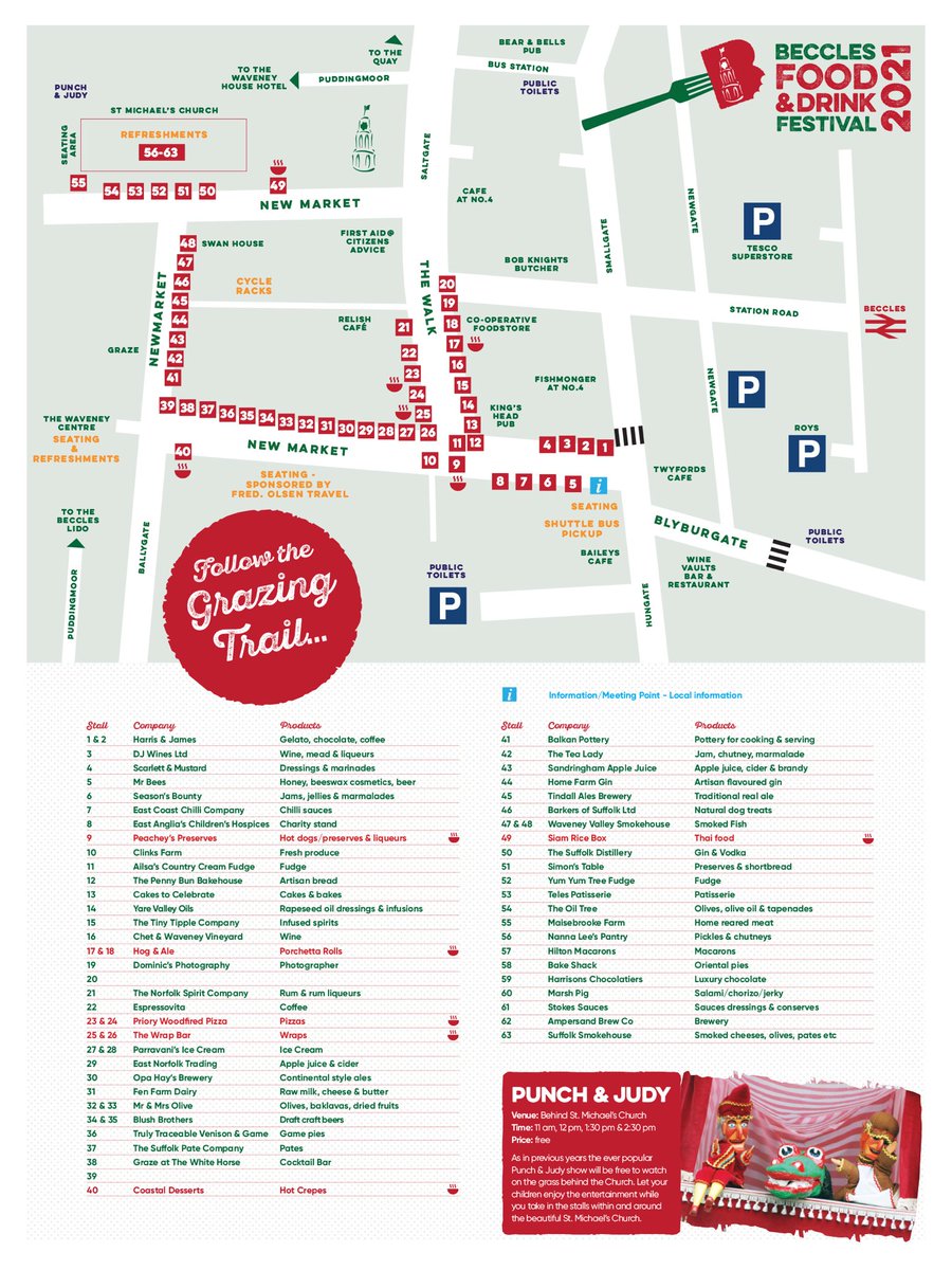 One week from today we will be setting up this year’s festival. Please come along and support local producers!