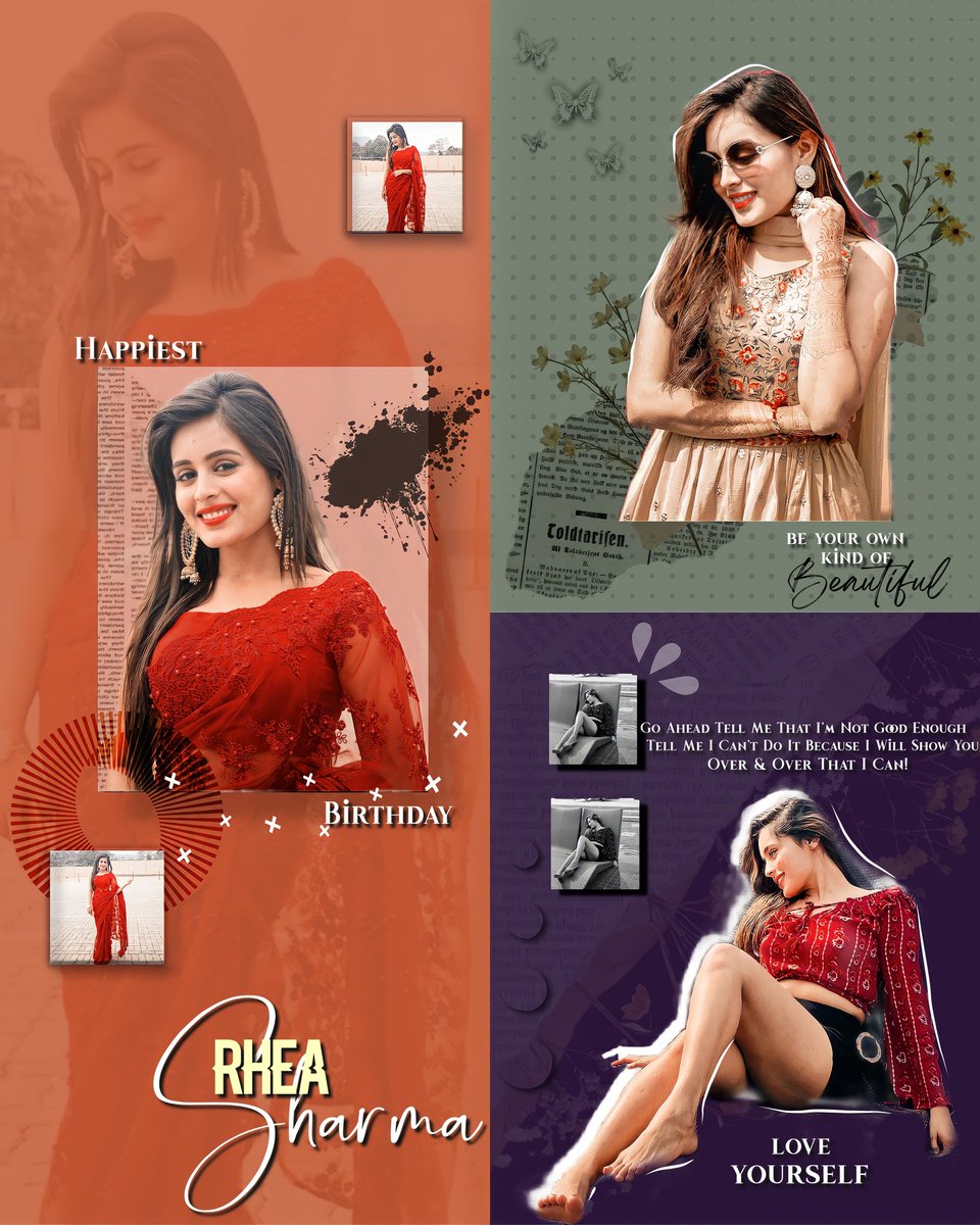 yibosadorer's tweet photo. Happy Birthday @rhea_shrm 🥺❤️

“May you be gifted with life’s biggest joys and never-ending bliss. After all, you yourself are a gift to earth, so you deserve the best

#HBDRheaSharma https://t.co/L5gPhvXqlV