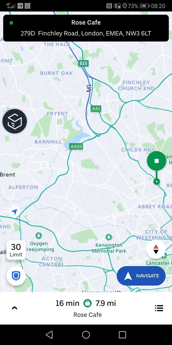 ItsDigiBrain's tweet photo. Next order received also 9 miles #UberEats https://t.co/6AU4YzYlaM
