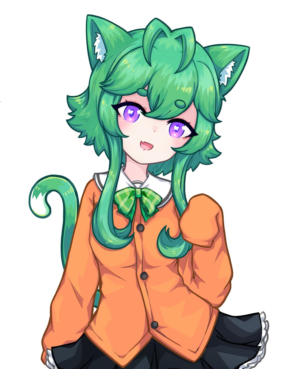 bugbughh's tweet image. Cat Bug 💚🐱
#bugbugart