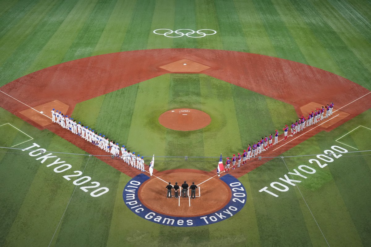 Play Ball!!!!

#DOM v #KOR

#Tokyo2020  #Olympics  #Baseball