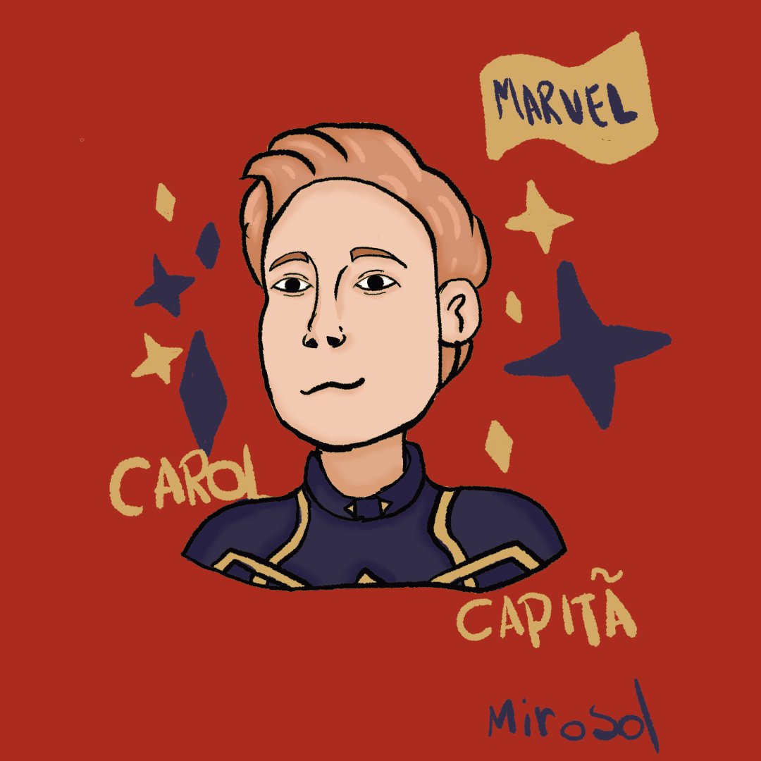 Captain Marvel 

#fanart #caroldenvers #capitamarvel #Marvel  #artist #artistontwitter #digitalart #digitalartist #MarvelStudios #MarvelAvengers #CaptainMarvel