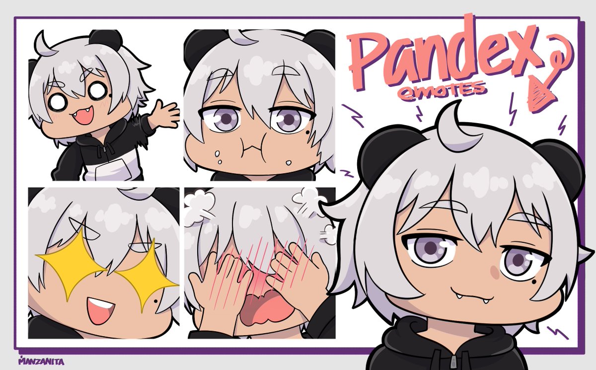 I was in charge of these emotes and others for Pandex 