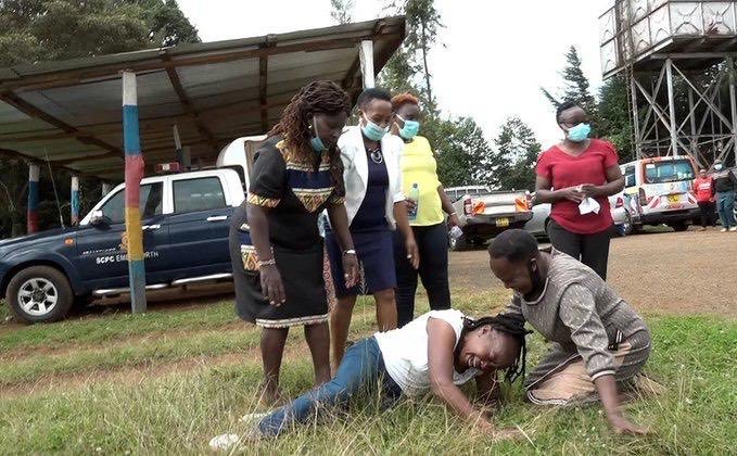 Mama Benson and Emmanuel lost two children in a day, brutally murdered. The image of a mother down on the floor wailing from the agony of losing her sons, is one that cannot be ignored. 
Today we demand justice and ask who murdered the two boys? Have they been arrested?