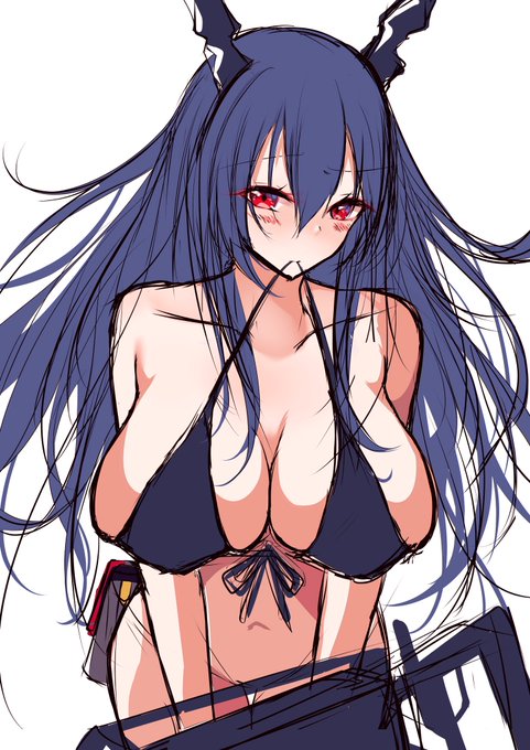 これは水着チェンちゃん(ラフ)
夜にあげられれば良いな 