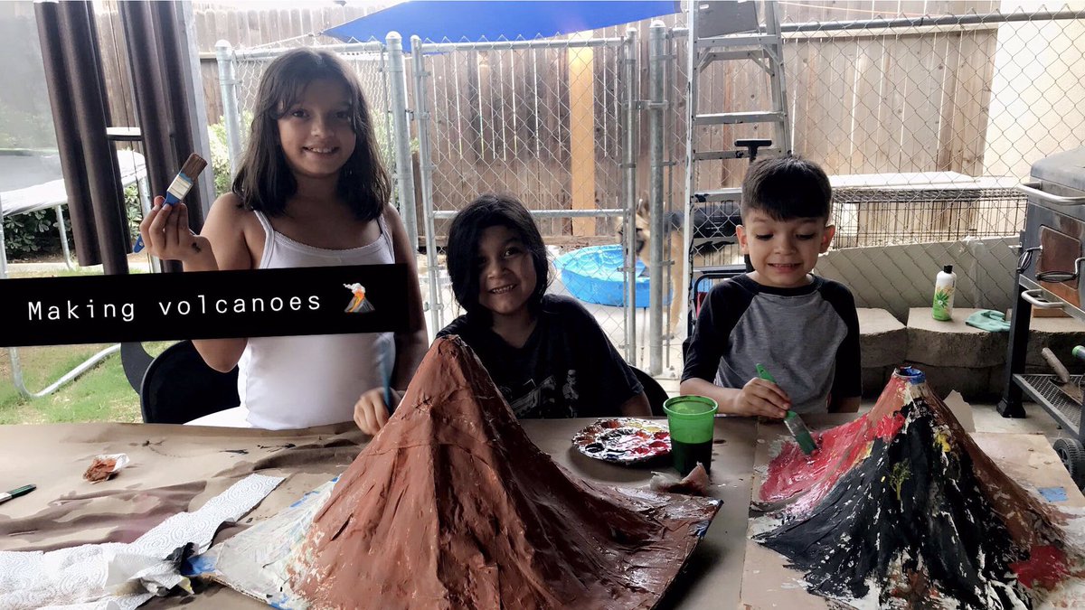 MsHernandez_3rd's tweet photo. We really enjoyed making volcanoes. I love this book ! I love how it explains the science behind each project. Can’t wait until my students complete some of these projects! @medickinson @ScienceCookbook #science #volcanoes #scienceprojects https://t.co/1eXzKSZUme