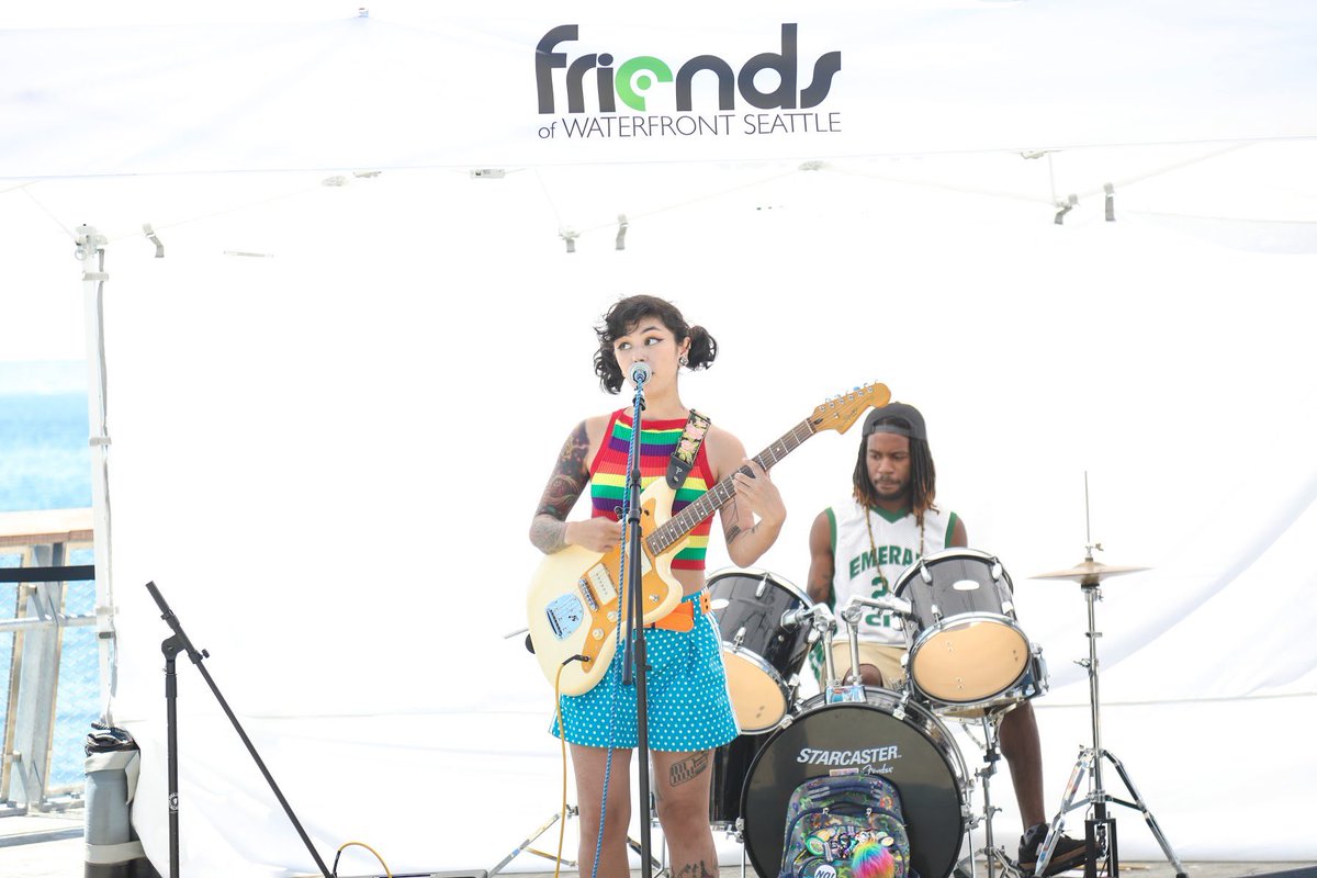 OutsideThinc's tweet photo. We had to tap into that Sublime Energy of Supercoze a few weeks ago during her show at the waterfront. 

Working with indie artists is a huge passion of ours &amp; we hope it shows in the art. 

📸 by @mujaleaxp with Outside Thinc 

#OST #TheCreativeWay #WeOutside #Sublime #seattle https://t.co/6dXm93nIRX