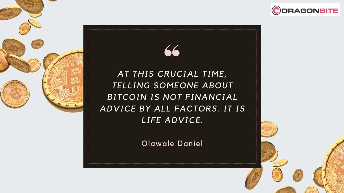 Bitcoin became an important part of people’s lives. Explaining to someone how #Bitcoin works means more than just #FinancialAdvice.  

Bitcoin gained a lot of importance over the years, so exploring the idea of #investing in it can bring many benefits to one’s life. 🚀