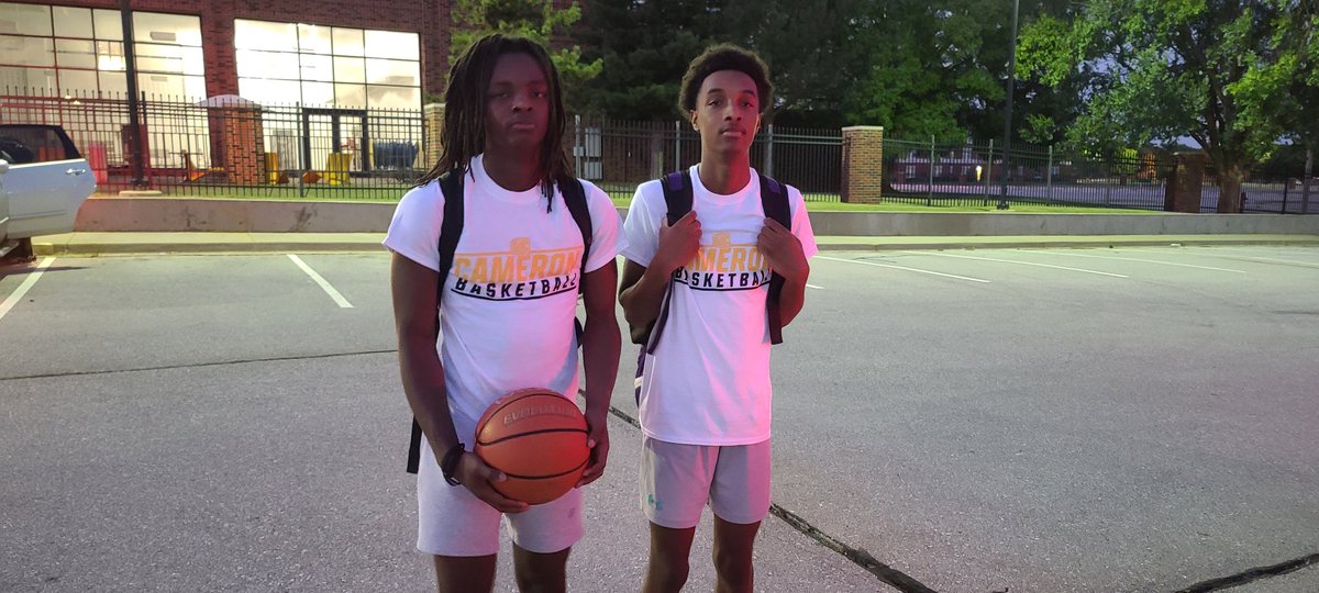 Thank to <a href="/coachabrown/">Andrew Brown</a> and the @AggiesMBB for a great camp tonight. Def a great experience and a lot to take away.