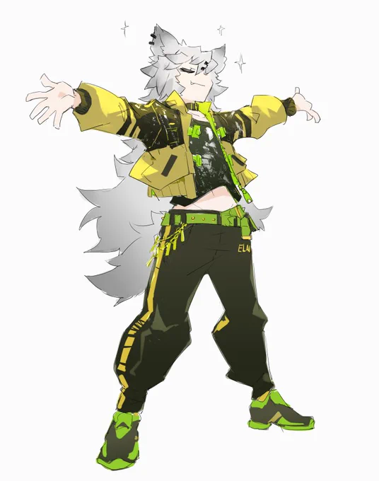 ループス🐺🐺🐺🐺オリジナル服デザイン 