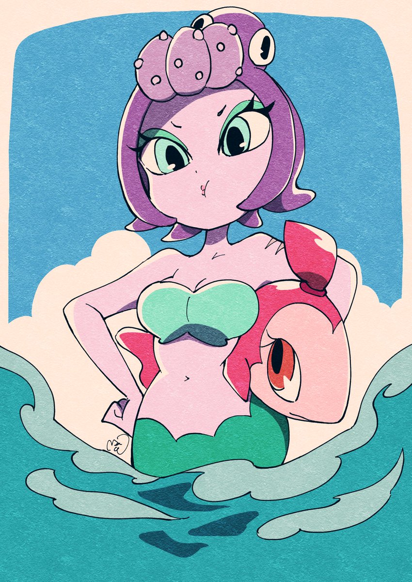 CupHeadFA カラマリアちゃん🐙🌊💜